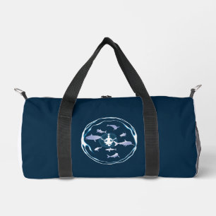 Bolso De Deporte Pequeño Medición subacuática   Nadar Con Tiburones