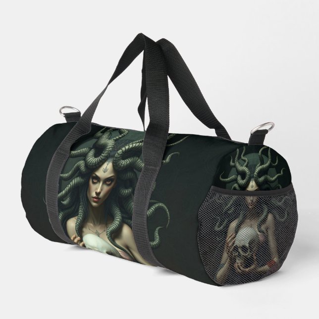 Bolso De Deporte Pequeño „Medusa – Blick der Macht“ (Esquina derecha)