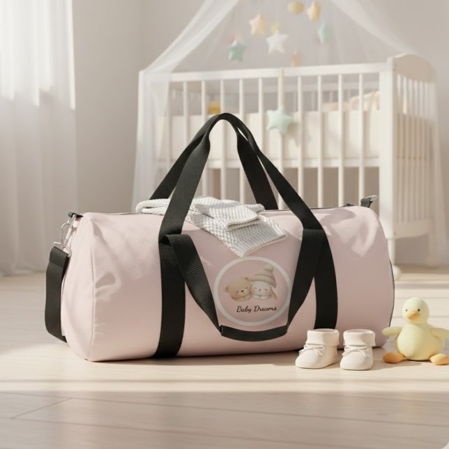 Bolso De Deporte Pequeño MerryMist Baby Dreams: Winter Blush – Ethereal Nur (Subido por el creador)