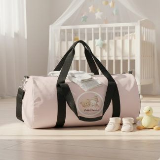 Bolso De Deporte Pequeño MerryMist Sueños de Bebé: Rubor de Invierno – Nube