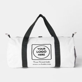 Bolso De Deporte Pequeño Minimalista blanco | Diseño de logotipo empresaria