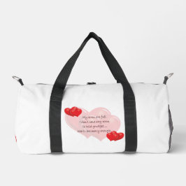 Bolso De Deporte Pequeño Mis brazos están llenos