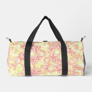 Bolso De Deporte Pequeño Mod Boho Hippie Funky Mármol