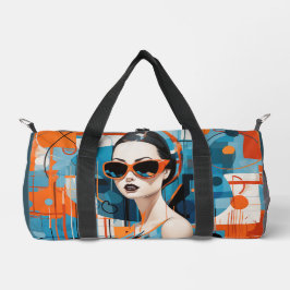 Bolso De Deporte Pequeño Moda mujer moderna, elegancia geométrica