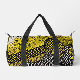 Bolso De Deporte Pequeño Modern Abstract Dot Pattern 