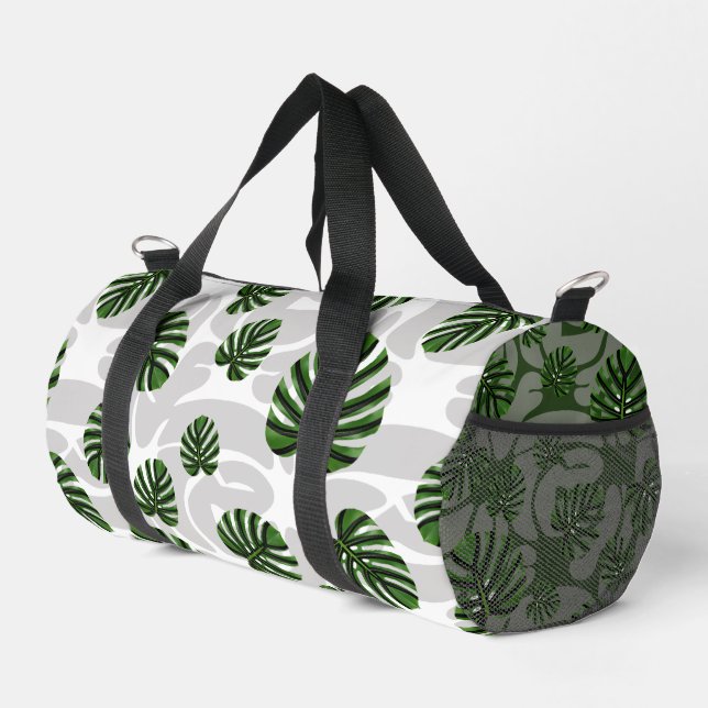Bolso De Deporte Pequeño Modern Boho Botanical Leaves Pattern (Esquina derecha)