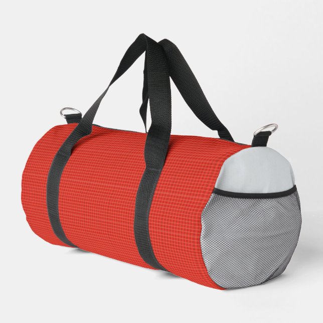Bolso De Deporte Pequeño Moderna Placa Roja Clásica (Esquina derecha)