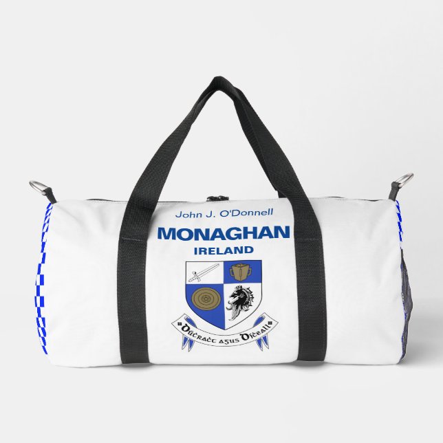 Bolso De Deporte Pequeño Monaghan Irlanda - Personalizado irlandés (Anverso)
