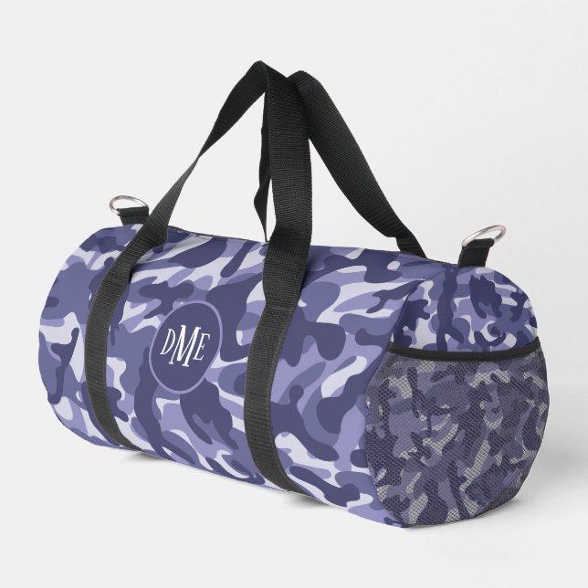 Bolso De Deporte Pequeño Monograma de camo azul (Esquina derecha)
