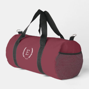Bolso De Deporte Pequeño Monograma de Laurel Escudo