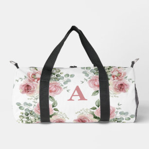 Bolso De Deporte Pequeño Monograma de viajeros de rosa rosa rosado de Rubor