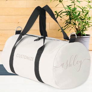 Bolso De Deporte Pequeño Monograma moderno Rubor de marfil con guión de chi