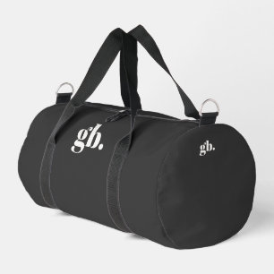 Bolso De Deporte Pequeño Monograma Negrita Vintage Negro