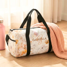 Monograma personalizado Floral Acuarela Boho Elega