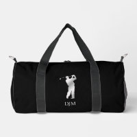 Monograma Plata Silhouette Golfer