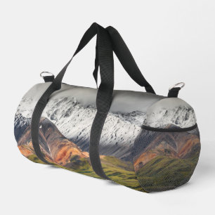 Bolso De Deporte Pequeño Montaña policromada, Denali NP, Alaska