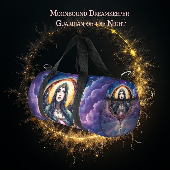 Bolso De Deporte Pequeño Moonbound Dreamkeeper – Guardian of the Night.   (Subido por el creador)