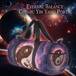 Bolso De Deporte Pequeño Moonlit Balance – Yin Yang of Eternal Light. 