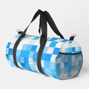 Bolso De Deporte Pequeño mosaico de cuadros de SlipperyJoe moderno de tres-
