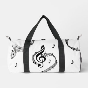 Bolso De Deporte Pequeño Música Climactic G Clef