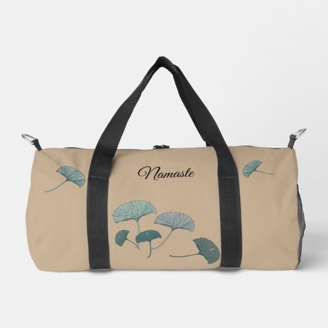 Bolso De Deporte Pequeño Namaste - Thank You (Anverso)