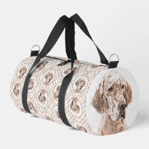 Bolso De Deporte Pequeño Naranja de Inglaterra Belton Pintura Mascota Perro