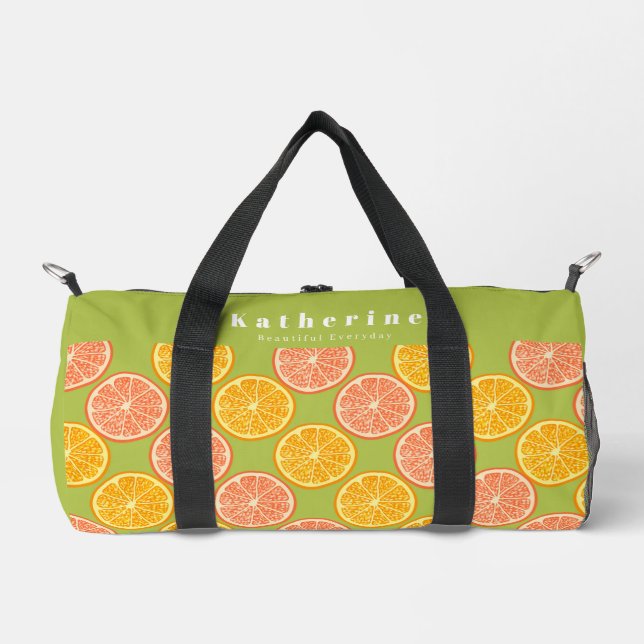 Bolso De Deporte Pequeño Naranja Green (Anverso)