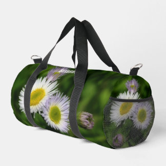 Bolso De Deporte Pequeño Naturaleza de las flores silvestres de Fleabane Da