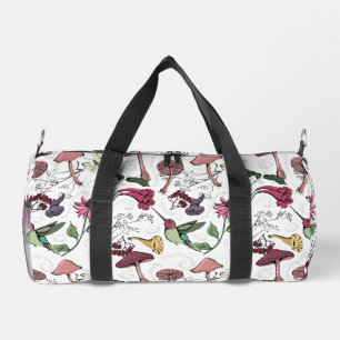 Bolso De Deporte Pequeño Naturaleza elegante del colibrí floral