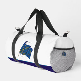 Bolso De Deporte Pequeño Nautical Vintage Flag Hold Fast