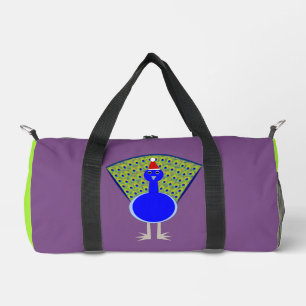 Bolso De Deporte Pequeño Navidades divertidos Peacock