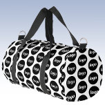 Bolso De Deporte Pequeño Negocio promocional del patrón de logotipos<br><div class="desc">Añade tu propio logotipo a este diseño. Minimalista y profesional. Ideal para un producto promocional para sus empleados,  personal,  clientes y clientes. Ideal para ferias,  viajes,  eventos corporativos o deportivos y regalos. Para ver otras versiones,  vea la colección.</div>