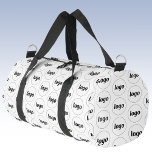 Bolso De Deporte Pequeño Negocio promocional del patrón de logotipos<br><div class="desc">Añade tu propio logotipo a este diseño. Minimalista y profesional. Ideal para un producto promocional para sus empleados,  personal,  clientes y clientes. Ideal para ferias,  viajes,  eventos corporativos o deportivos y regalos. Para ver otras versiones,  vea la colección.</div>