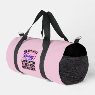Bolso De Deporte Pequeño No solo el Chica de papá - hija de veterano