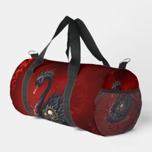 Bolso De Deporte Pequeño No tu cisne promedio – Pinchos, calaveras y descar