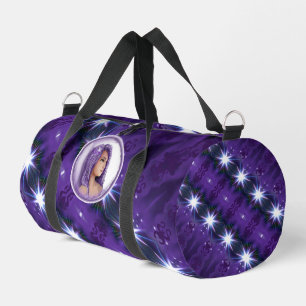 Bolso De Deporte Pequeño Noche morada