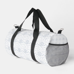 Bolso De Deporte Pequeño Nombre de monograma repetido Toile Azul Victoriano