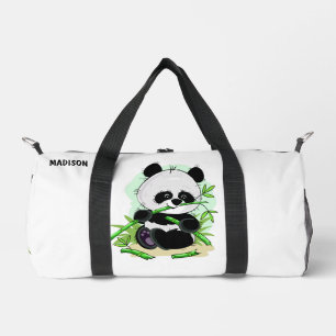 Bolso De Deporte Pequeño Nombre personalizado de Cute Pandas