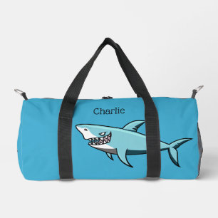Bolso De Deporte Pequeño nombre personalizado de Guay Shark