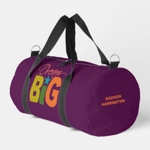 Bolso De Deporte Pequeño Nombre personalizado Dream BIG