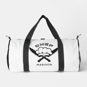 Bolso De Deporte Pequeño Nombre personalizado Logotipo del chef