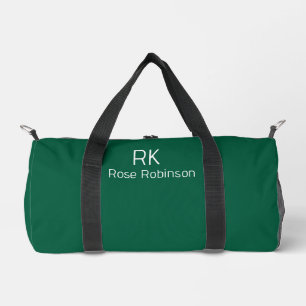 Bolso De Deporte Pequeño Nombre Personalizado Minimalista Clásico Elegante
