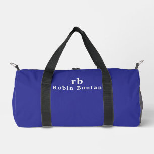 Bolso De Deporte Pequeño Nombre Personalizado Moderno Minimalista Elegante