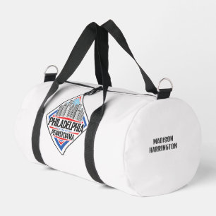 Bolso De Deporte Pequeño Nombre personalizado / Texto Filadelfia Pennsylvan