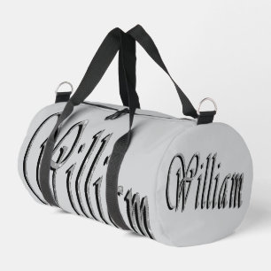 Bolso De Deporte Pequeño Nombre William Estrellado,