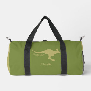 Bolso De Deporte Pequeño Nombre y color personalizados de canguro australia
