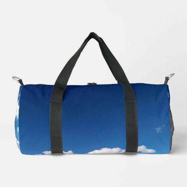 Bolso De Deporte Pequeño Nubes delgadas (Anverso)