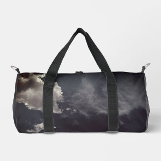 Bolso De Deporte Pequeño Nubes metalizado