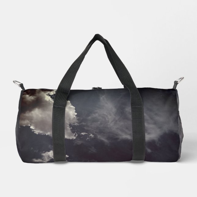 Bolso De Deporte Pequeño Nubes metalizado (Anverso)