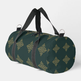 Bolso De Deporte Pequeño ⭐ ⭐ ⭐ ⭐ ⭐ nudo celta irlandés - Oro verde
